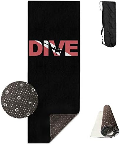 Dive Scuba Diving Yoga Mat Non Slip Fitness Exercise Mat