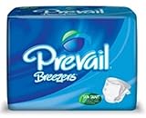 Prevail Breezers Ultimate Absorbency Incontinence Briefs, Extra Large, 15-Count