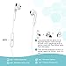 Bluetooth Headphones, Bluetooth Earbuds with Mic V4.1 Wireless Stereo Earbuds Earphones Noise Cancelling Sweatproof Sports Bluetooth Headset for Samsung Galaxy S8/S9 Note 8 Cell Phones