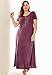 Jessica London Women's Plus Size Tee Shirt Maxi Dress