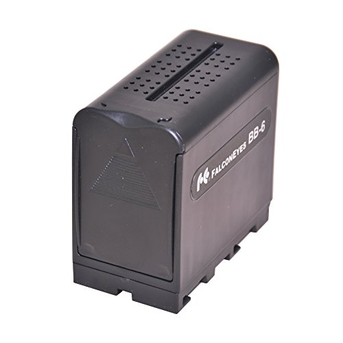 Bestshoot 6pcs AA Battery Case Pack Holder for LED Video Light Field Monitor Replace NP-F Batteries NP-F950 F750 F550