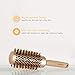 [ New Upgraded] SUPRENT Blowout Nano Thermic Ceramic & Ionic Round Barrel Hair Brush with Boar Bristle, Best Roller Hairbrush for Blow Drying, Curling &Straightening (Barrel 1.7 Inch)