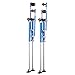 Yescom Professional Drywall Stilts 50-64 inches Adjustable Aluminum Tool with Comfort Leg Pads for Ceiling Installation/Repair Painting Taping Blue