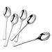 Hiware 12-piece Good Stainless Steel Dinner Spoons with Square Edge, 7.1 Inches