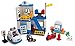 Play Build Police Station Building Blocks Set – 95 Pieces – Includes Police Department, Car, Motorcycle, Jail Cell, Police Officer & Robber Minifigures, Dog & Accessories