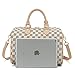 Totes Handle Purse Wallets Crossbody Purses Designer Sliver Pu Leather Handbags for Women White