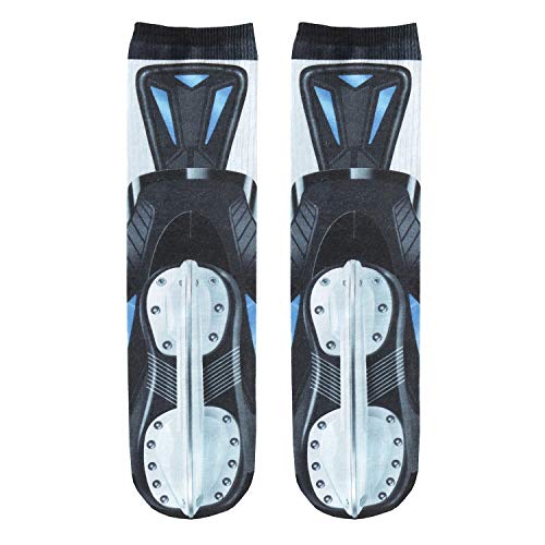 What On Earth Unisex Sublimated Hockey Skate Socks - Thumbnail 2