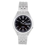 Seiko Men’s SNKL23 Stainless Steel Analog with Black Dial Watch, Watch Central