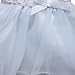 Freebily Infant Baby Girl Dress Short Sleeve Rose Baptism Christening Pageant Party Wedding Flower Girl Dress White 0-3 Months