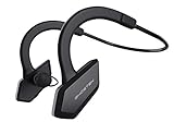 Bluetooth Headphones, Ghostek Earblades Black Sweatproof Bluetooth 4.1 Headphones Water Resistant Headset Hands Free for iPhone 6 Plus Galaxy S6 Edge Note 5 and Other iOS Android Devices GHOHP004