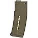Evike BAMF 190 Rounds Polymer Mid-Cap Magazine For M4 M16 Tokyo Marui Standard AEG Airsoft Rifles - Black/Tan