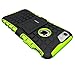 Fetrim case for iPhone 7 Rugged Dual Layer Shockproof TPU Case Protection Cover for Apple iPhone 7/8 with Built-in Stand (Green)