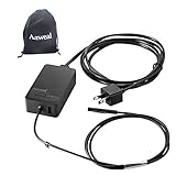 65W Charger for Microsoft Surface Pro 3 Pro 4 Surface Laptop Book Pro 5 2017 11Ft, Aaweal 15V 4A Adapter with USB Charging Port and 6Ft Supply Power Cord , Including a storage pouch bag Model 1706