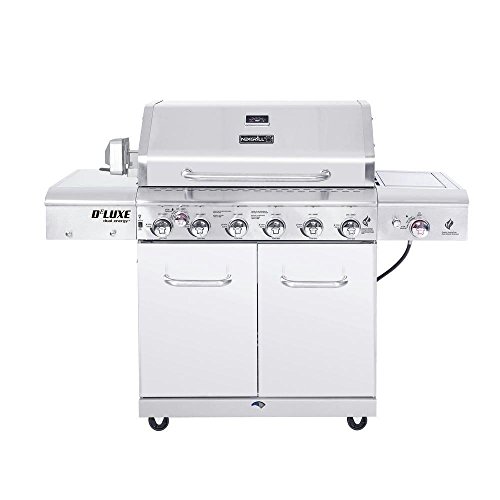 Nexgrill 720-0896C Deluxe 6-Burner Propane Gas Grill in Stainless Steel