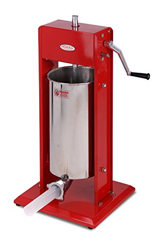 Hakka sausage stuffer stainless steel vertical sausage maker (7lb…