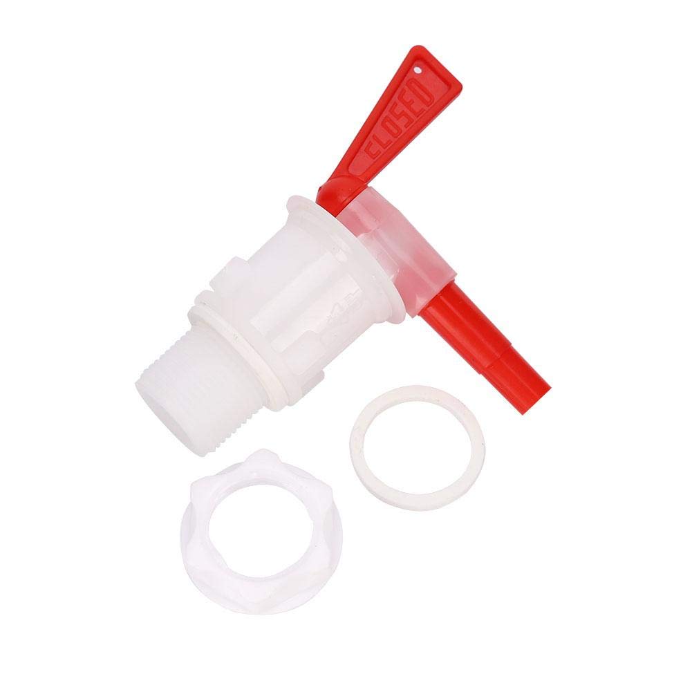 TOPINCN Beer Bucket Tap Red Plastic Bottling Spigot for Beer Brewing Fermenter Bottling Bucket