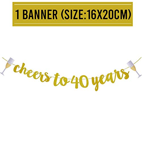 Happy-40th-Birthday-Decorations-Party-Supplies-Birthday-Gifts-for-Women-40-Birthday-Tiara-and-Sash-Happy-Birthday-Cake-Topper-Cheers-to-40-Years-Banner-40-Fabulous-Sash-Latex-Balloons-Swirls
