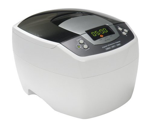 iSonic P4810 Commercial Ultrasonic Cleaner, 2.1Qt/2L, White Color, Plastic Basket, 110V by iSonic