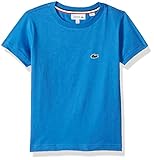 Lacoste Boy Short Sleeve Solid Crew Tee Shirt