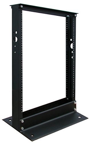 TRIPP-LITE-12U-2-Post-Open-Frame-Desktop-Server-Components-Rack-with-Threaded-Holes-Black-SR2POST12