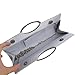 FASHIONROAD Fashion Road Womens Luxury Evening Wedding Party Purse Clutch Rhinestone Satin Pleated Handbag Wallet Silver