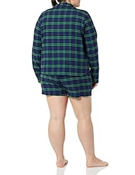 Amazon Essentials Women's Lightweight Woven Flannel