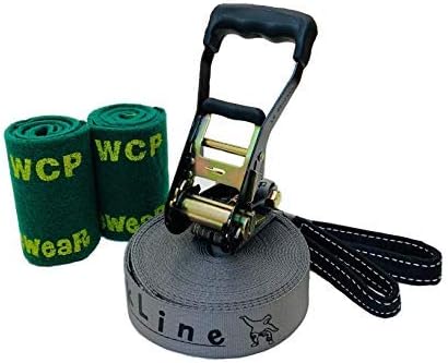 Amazon スラックライン ジャンプライン15m ツリーウェア付 Wcp Slackline スポーツ アウトドア