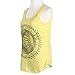 Yoyorule Sexy Women Sun Printed Sleeveless Vest Tee Shirt Blouse Casual Tank Top Yellow