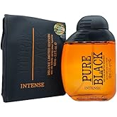9 O'CLOCK Pure Black Intense Men's Cologne 3.3 Fl. Oz. Eau de Toilette Spray