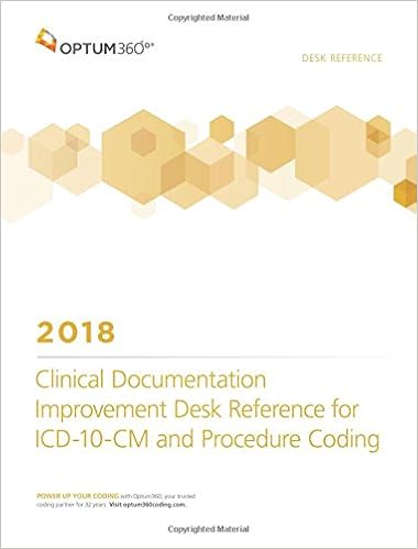 Clinical Documentation Improvement Desk Reference For Icd 10 Cm Procedure Coding 2018 9781622543410 Medicine Health Science Books Amazon Com