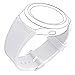 CoJerk Silicone Watch Band for Samsung Gear S2 (White Twill)