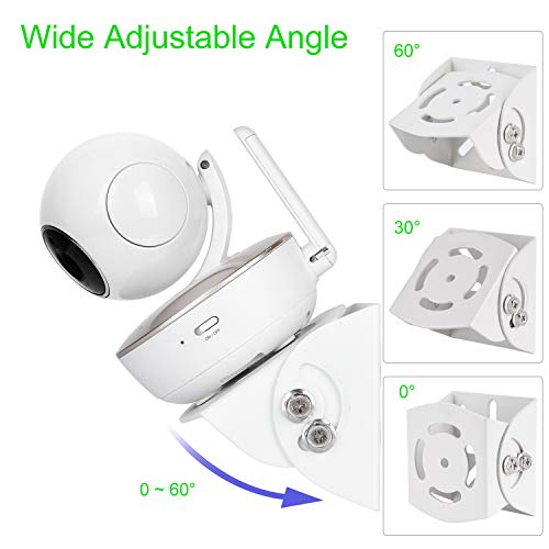 Adjustable Angle Wall Mount Bracket Compatible with Motorola Baby