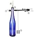 YTE Tiki Torch Kit Wine Bottle With Wicks Brass,DIY Home Decor Kit,Tiki Bar Lighting,Glass Bottle Light for Outdoor Garden Lighting Party