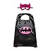 Christmas Comics Cartoon Hero girl （4pcs） Kids Dress Up Costumes Satin Capes with Felt Masks
