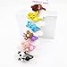 12Pcs Cute Animal Little Girl Hair Holder Girl's Hair Rope Ponytail Kids Holder Elastic Six Animal