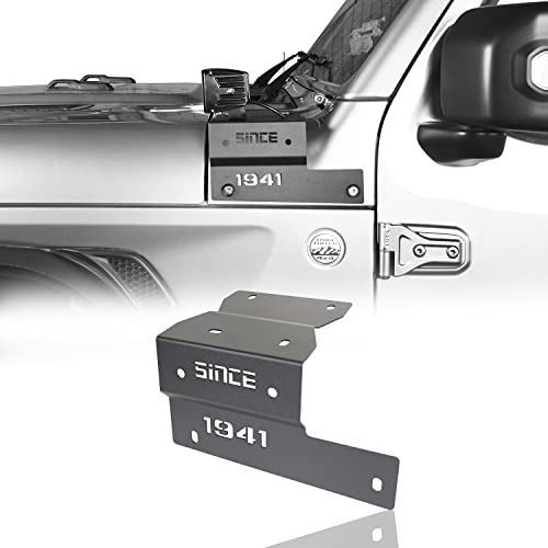 uBox Wrangler JL Cowl Light Mount Windshield Pillar Cube LED Pod Light