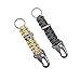 CAMPSNAIL EDC Paracord Lanyard Keychains - First Aid Kit Survival Keychain with Carabiner and Flint Great Gift for Girls and Boys Scouts,Outdoor Fans and Father Day