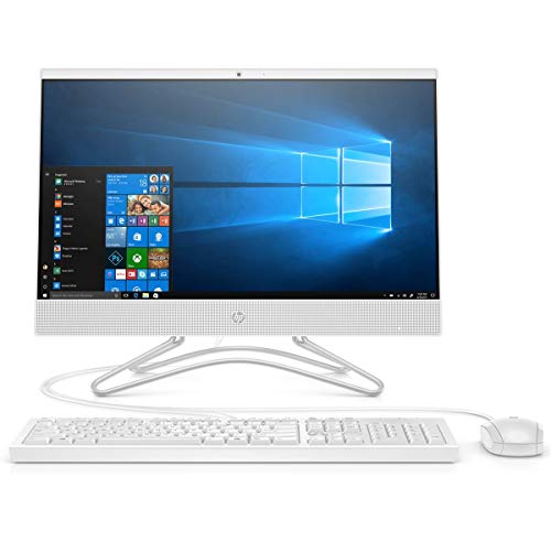2020 HP 22 All-in-One Desktop Computer : 21.5″ Widescreen FHD/Intel Celeron G4900T 2.9 GHz/ 4GB DDR4 RAM/ 1TB HDD/DVD-Writer/AC WiFi/HDMI/Bluetooth/White/Windows 10 Home