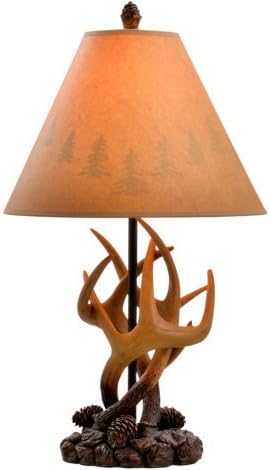CATALINA LARGE ANTLER THEME TABLE LAMP