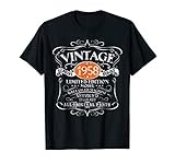 Vintage 60th Birthday Funny Tshirt 1958 All Original Parts