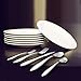 Royal 20-Piece Silverware Set - 18/10 Stainless Steel Utensils Forks Spoons Knives Set, Mirror Polished Cutlery Flatware Set