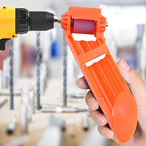 Drill Bit Sharpener for 2-12.5mm Bits,Corundum Grinding Wheel Portable Electric Power Drill Auxiliary Tool - Thumbnail 5