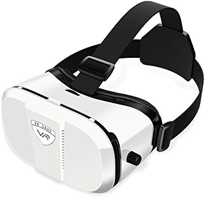 Merope Virtual Reality Headset 3D Glasses (White)