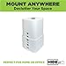HIDEit Air-XT Mount | Wall Mount for Apple Airport Extreme 6th Generation, Airport Time Capsule 5th Gen