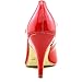 Brinley Co. Womens Sueded T-Strap Round Toe Pumps