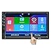 Double Din Car Stereo, 7 Inches Touch Screen Car Radio MP5 MP3 Player,Supports Bluetooth/AM/FM/Rear Camera/USB/TF with Remote Control by Ironpeas
