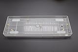 Clear Mini Keyboard GH60 plastic Case for 60% Mechanical Gaming Keyboard Comp...