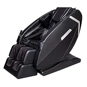 Massage Chair Recliner, Zero Gravity SL-Track Full Body Shiatsu Luxurious Electric with Stretched Tapping Mode Heating Back And Foot Massage Therapy,Black
