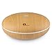 1byone Essential Oil Diffuser, 350ml Aromatherapy Diffusers for Essential Oils，Cool Mist Humidifier with Adjustable Mist Waterless Auto-Off for Home Office Bedroom (Wood Grain)