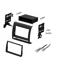 ASC Audio Car Stereo Dash, kit de instalación y mazo de cables para instalar un Aftermarket Single o Double Din Radio para 2005 2006 2007 2008 2010 2010 2011 Toyota Tacoma   Sin fábrica Premium Amp   JBL
